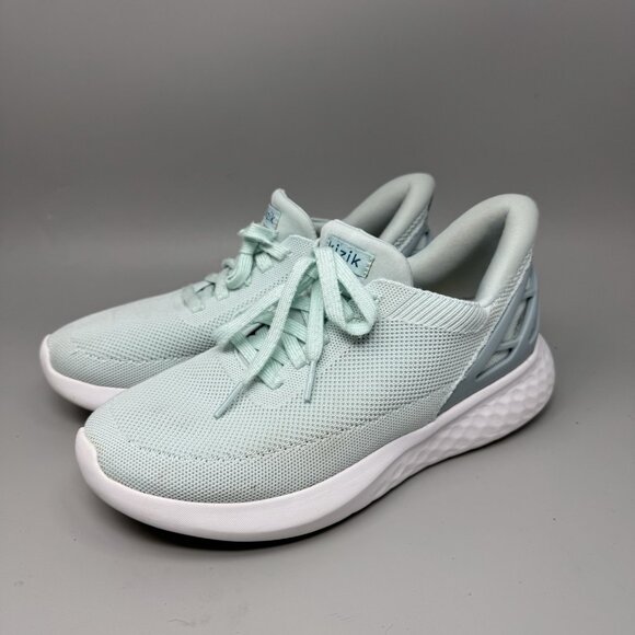 KIZIK Athens Hands Free Sneaker Mint Green Surf Spray Shadow Size 8.5 Wide - Picture 3 of 9